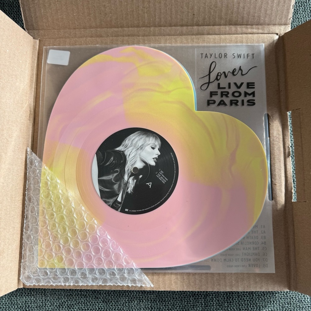 Taylor Swift Lover Live from Paris Vinyls